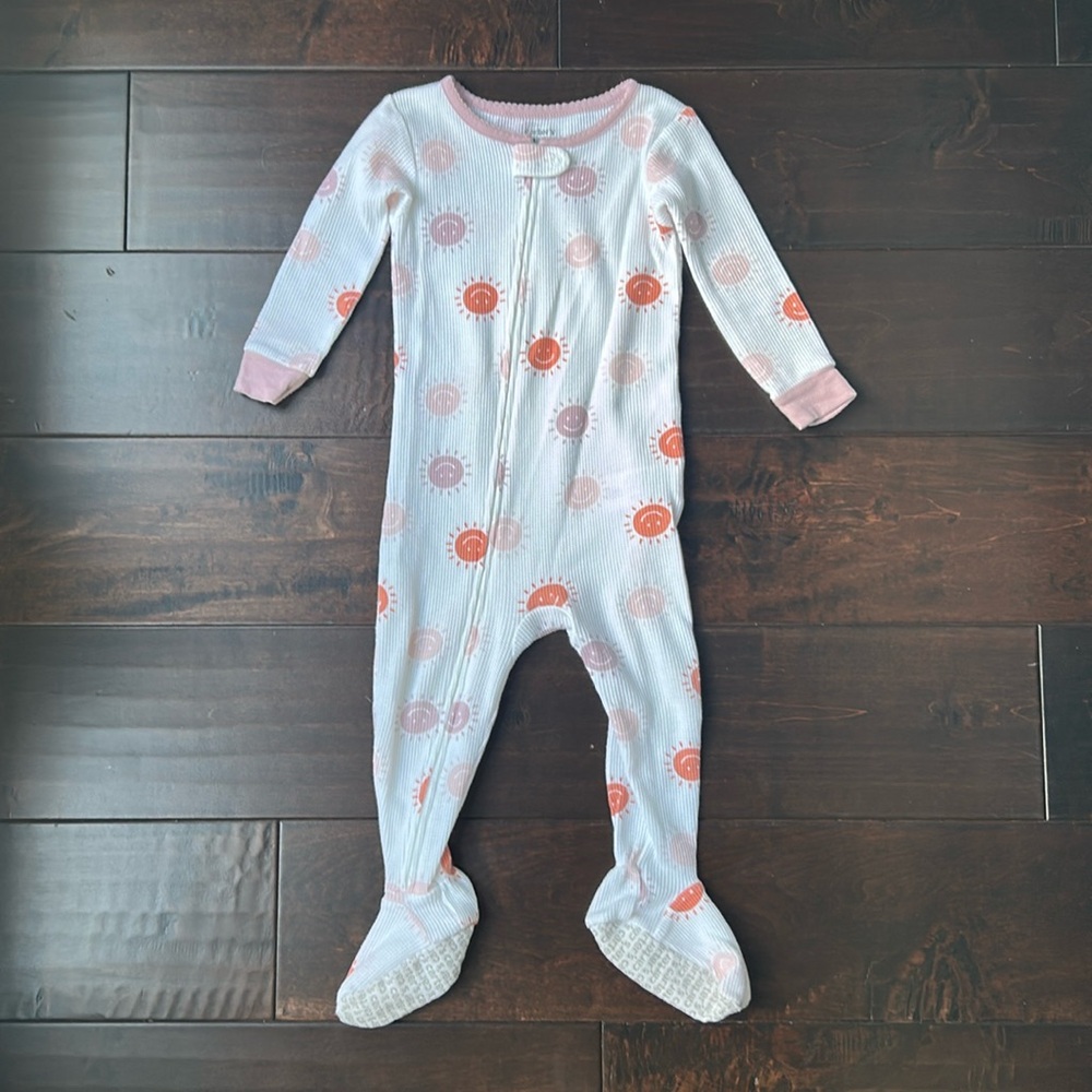 Carters Sunshine Waffle Sleeper 18mo